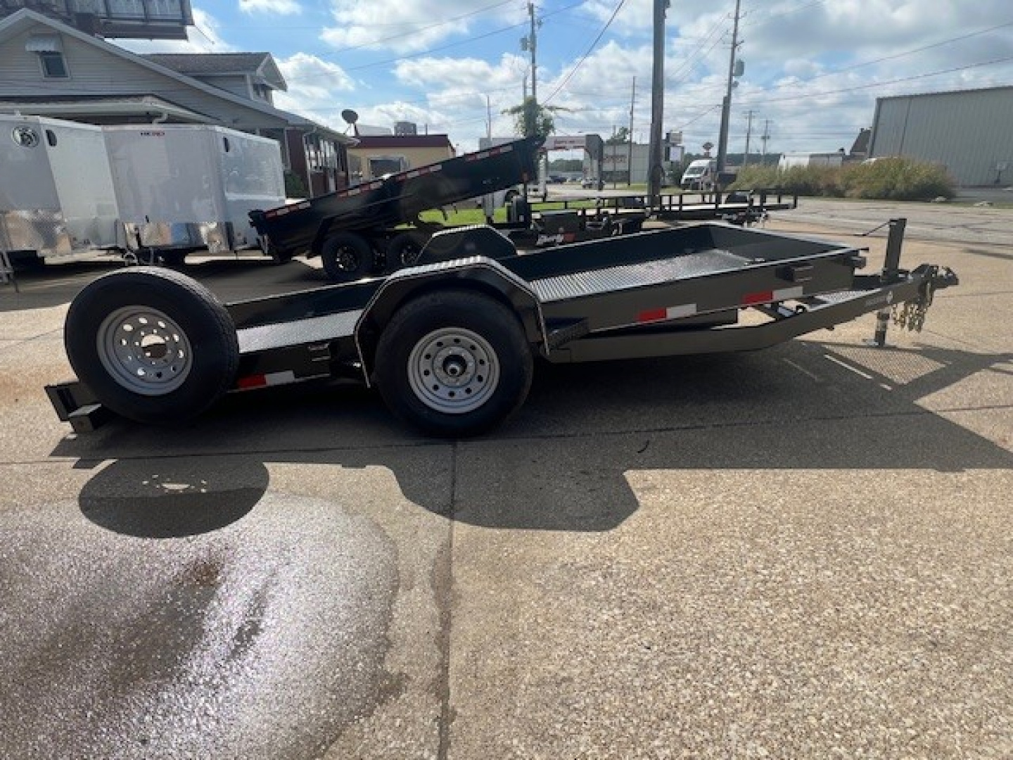 New 2026 Diamond T 79x14 7K Scissor Lift Tilt Trailer