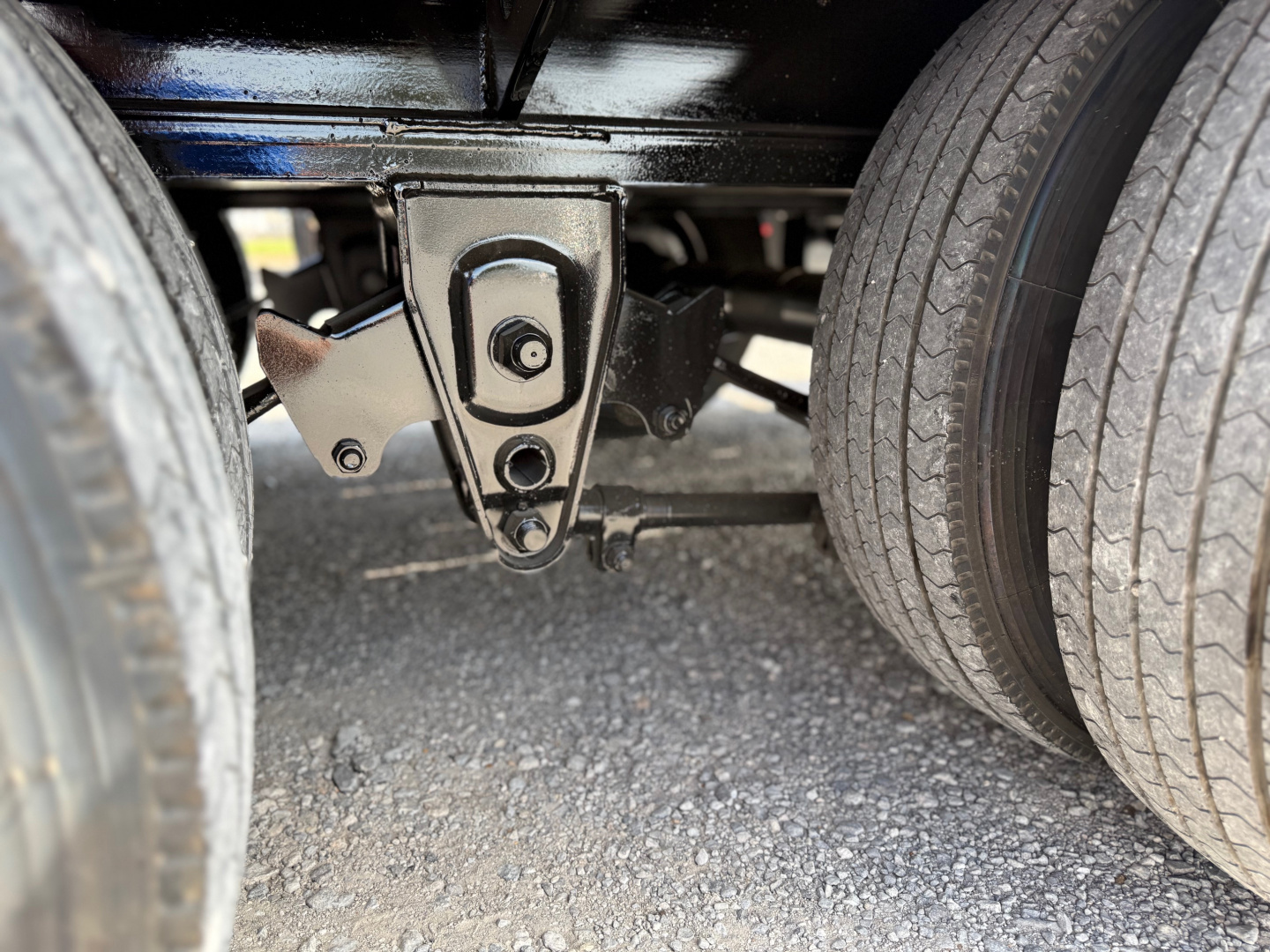 New 2026 Top Hat Trailers GN240-30x102 Flatbed Trailer w/ Jumbo Ramps & 14 Ply Upg. (25'+5')