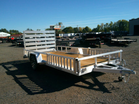 New 2026 Sure-Trac 7x14 3k Aluminum ATV Trailer