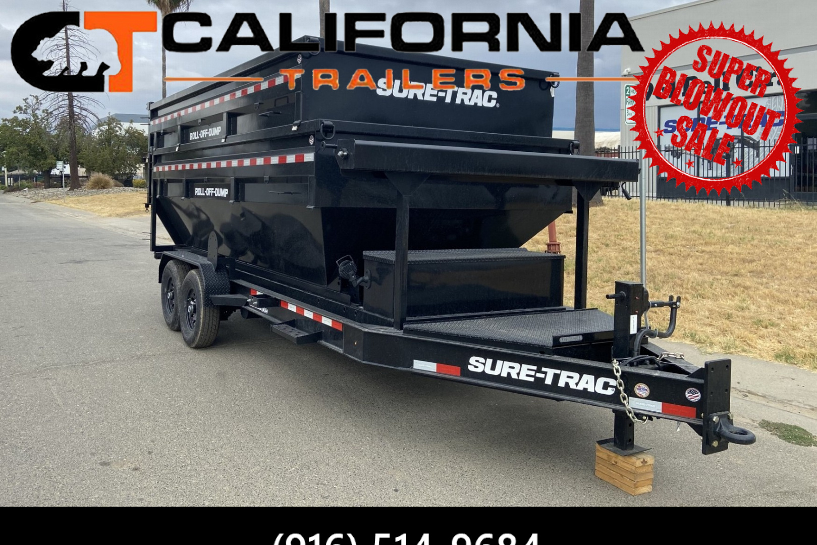 New 7x16 Roll off Dump - Carrier Only - BP 15.4K