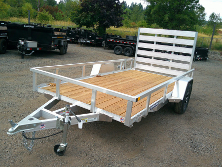 New 2026 Sure-Trac 6x12 Aluminum Utility Trailer