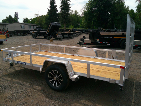 New 2026 Sure-Trac 6x12 Aluminum Utility Trailer