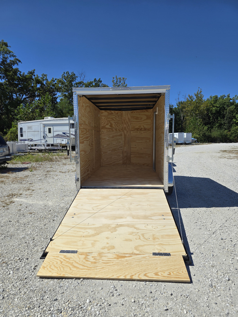 New 2026 Mammoth 6x10 SA Cargo / Enclosed Trailer, 6'3" interior height, .080 polycore, 35k axle