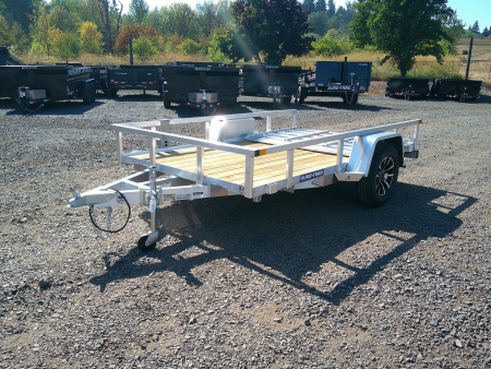New 2026 Sure-Trac 6x10 3K Aluminum Utility Trailer