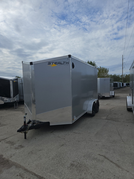 New 2026 Stealth Trailers 7x14 Titan 7k w/Ramp Door and 7ft Interior Height Cargo / Enclosed Trailer