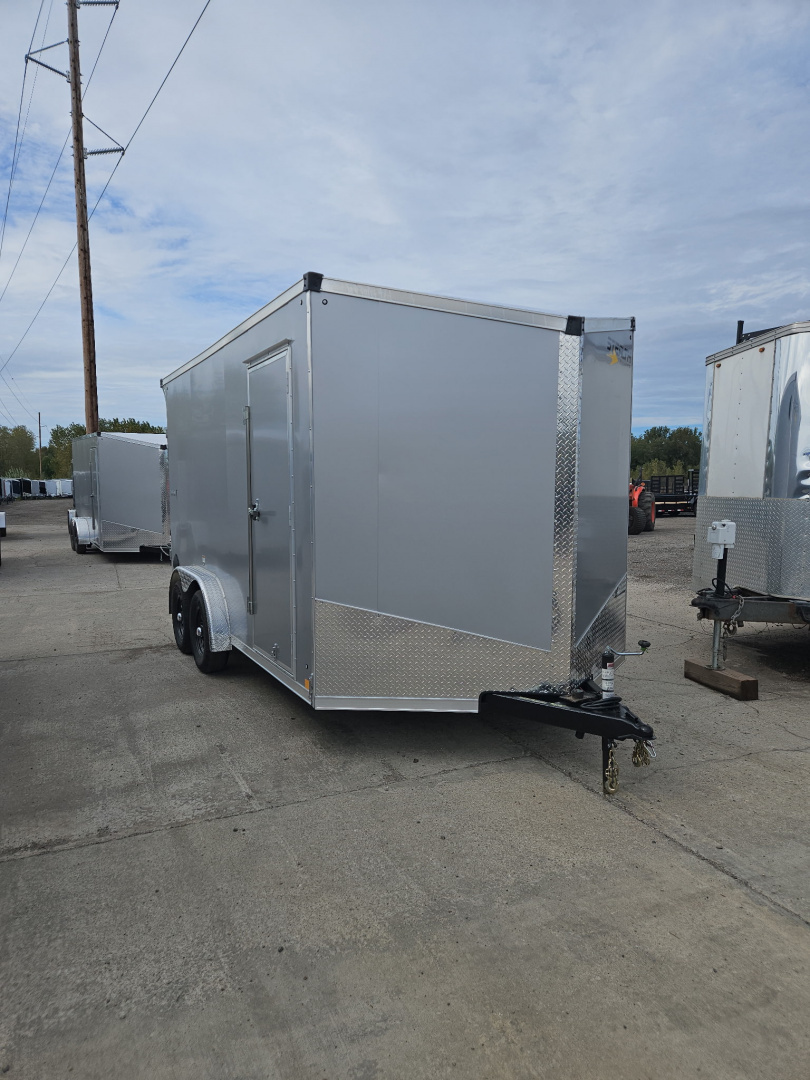 New 2026 Stealth Trailers 7.5x14 Titan 7k w/Ramp Door and 7ft Interior Height Cargo / Enclosed Trailer