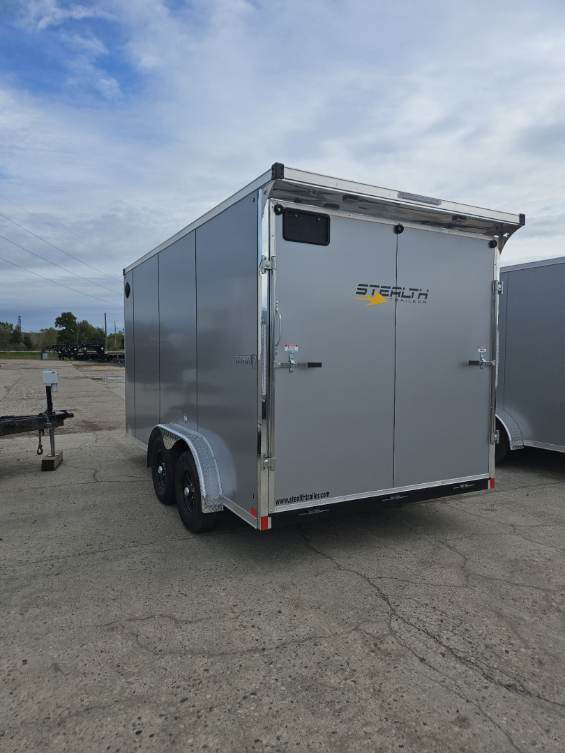 New 2026 Stealth Trailers 7.5x14 Titan 7k w/Ramp Door and 7ft Interior Height Cargo / Enclosed Trailer
