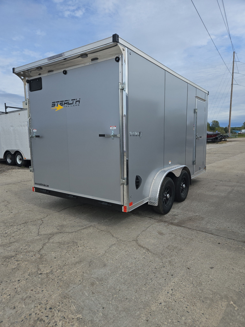 New 2026 Stealth Trailers 7.5x14 Titan 7k w/Ramp Door and 7ft Interior Height Cargo / Enclosed Trailer