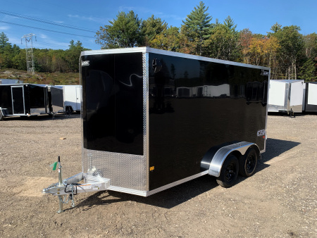 New 2026 High Country 7x14 + 18" V-Nose/ XLT Aluminum trailer / Barn Door/ 7'interior -7000GVW
