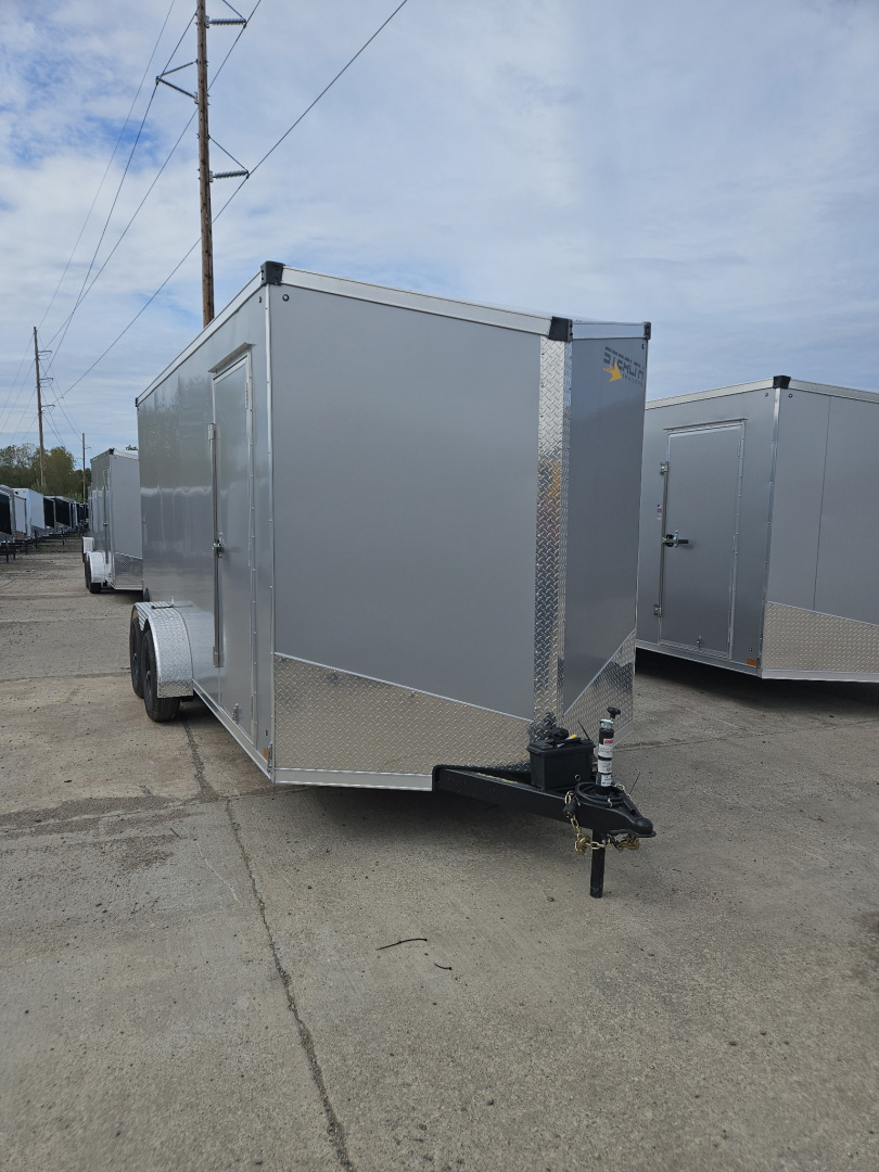 New 2026 Stealth Trailers 7x16 Titan w/7ft Int Ht & Ramp Door Cargo / Enclosed Trailer