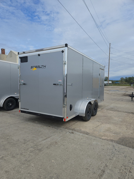 New 2026 Stealth Trailers 7x16 Titan w/7ft Int Ht & Ramp Door Cargo / Enclosed Trailer