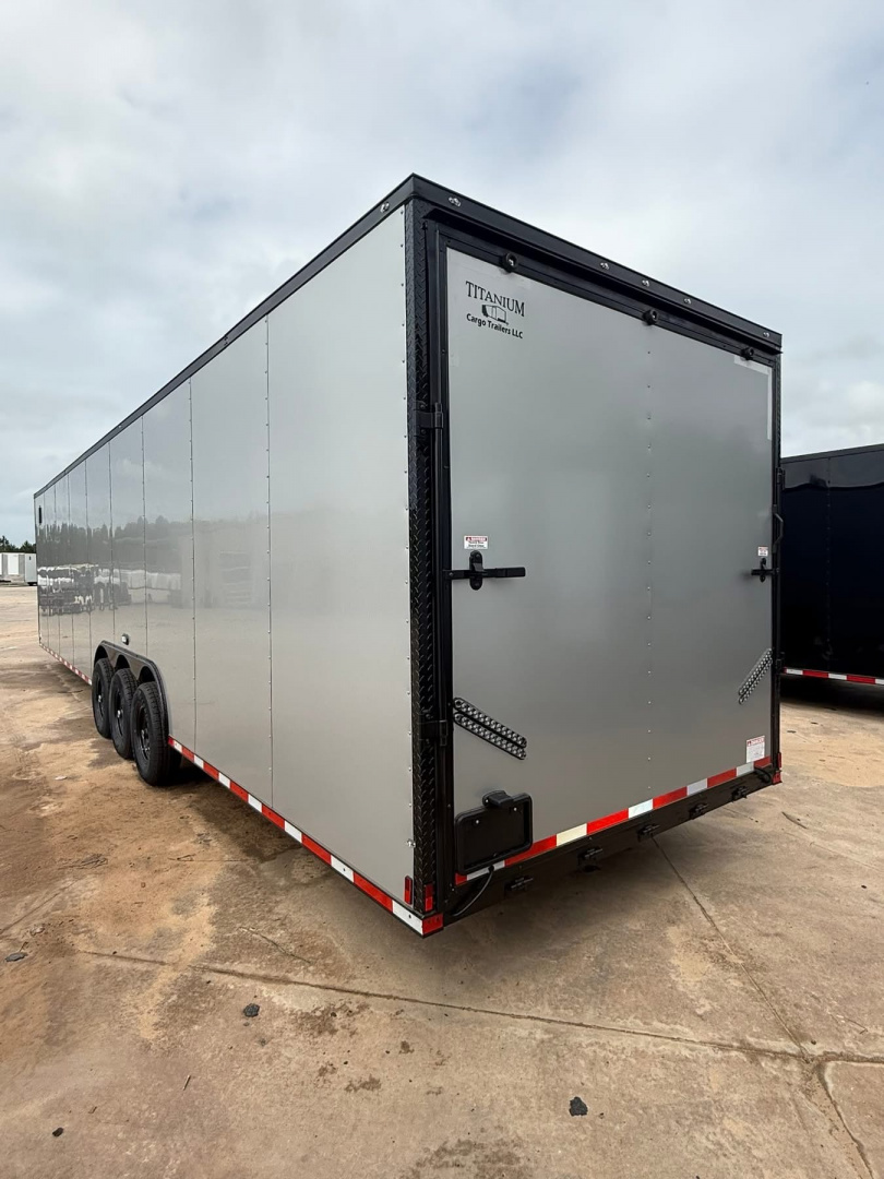 New 2026 Titanium Cargo 8.5x36TTA Blackout 7'6" Tripple 7k Torsion Axles Cargo / Enclosed Trailer