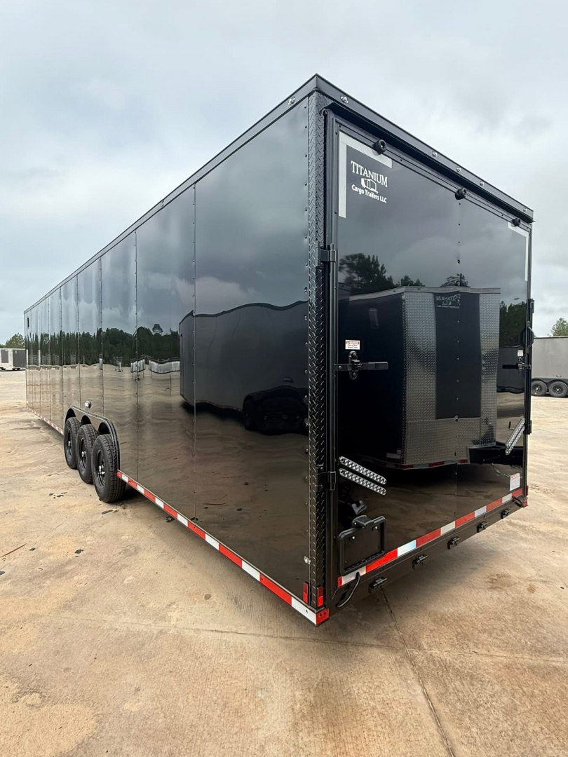New 2026 Titanium Cargo 8.5x36TTA Blackout 7'6" Tripple 7k Torsion Axles Cargo / Enclosed Trailer