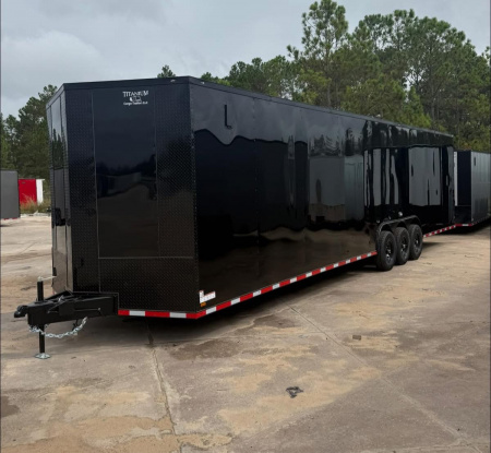 New 2026 Titanium Cargo 8.5x36TTA Blackout 7'6  Tripple 7k Torsion Axles Cargo / Enclosed Trailer