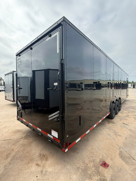 New 2026 Titanium Cargo 8.5x36TTA Blackout 7'6" Tripple 7k Torsion Axles Cargo / Enclosed Trailer
