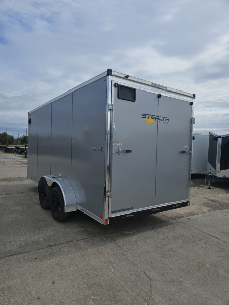 New 2026 Stealth Trailers 7x16 Titan w/7ft Int Ht & Ramp Door Cargo / Enclosed Trailer