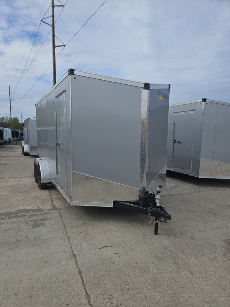 New 2026 Stealth Trailers 7x16 Titan w/7ft Int Ht & Ramp Door Cargo / Enclosed Trailer