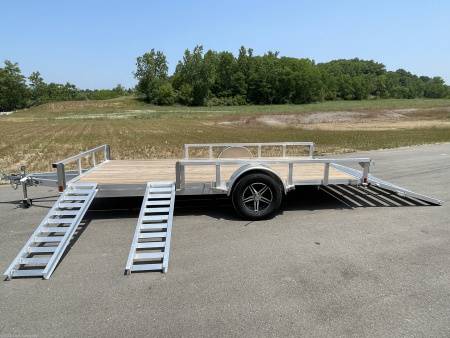New 2024 H&H H8214RASTV-030 Utility Trailer