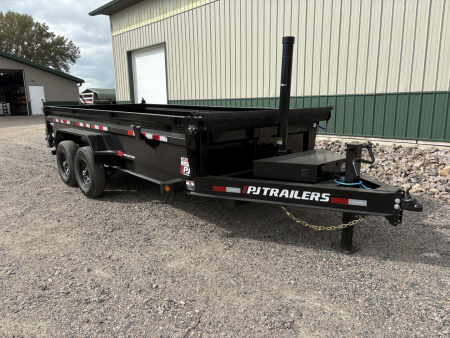 New 2026 16'x83  PJ 14k Telescopic Dump Trailer
