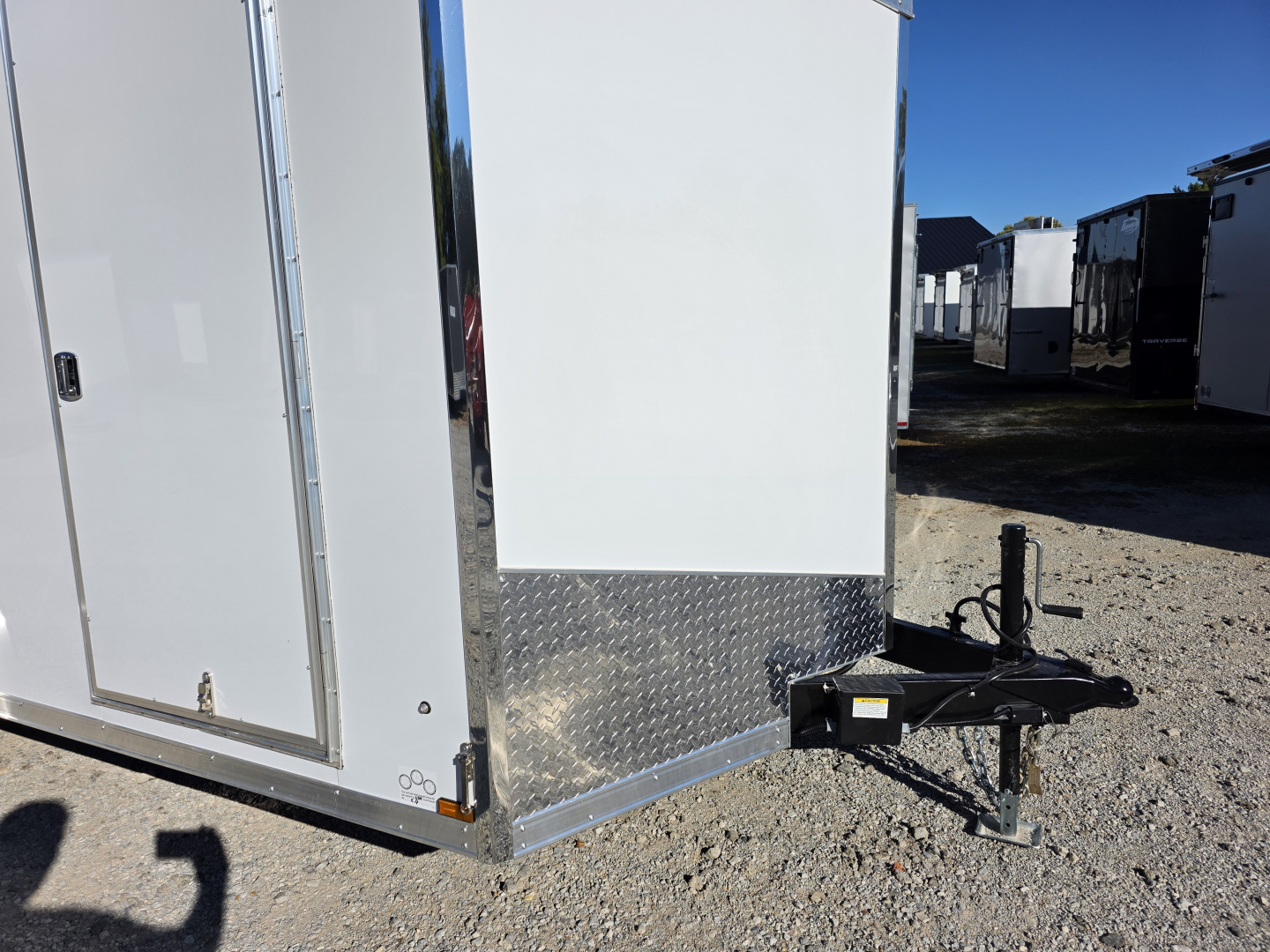 New 2026 US Cargo 7X16 TANDEM AXLE 6' TALL RAMP DOOR 080 POLYCORE SCREWLESS Cargo / Enclosed Trailer