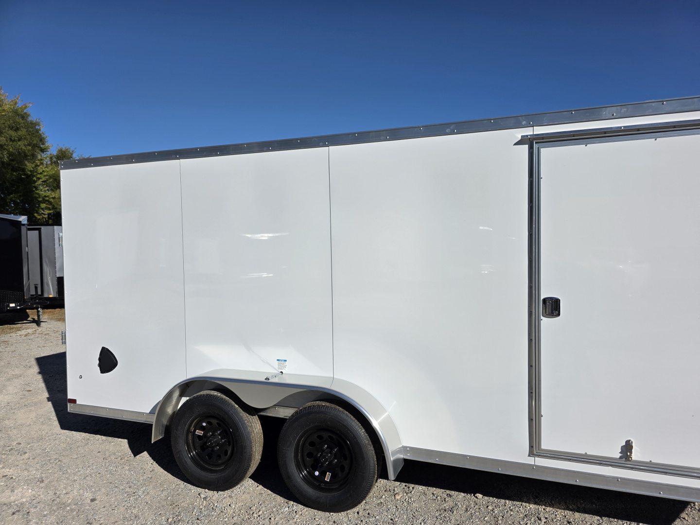 New 2026 US Cargo 7X16 TANDEM AXLE 6' TALL RAMP DOOR 080 POLYCORE SCREWLESS Cargo / Enclosed Trailer