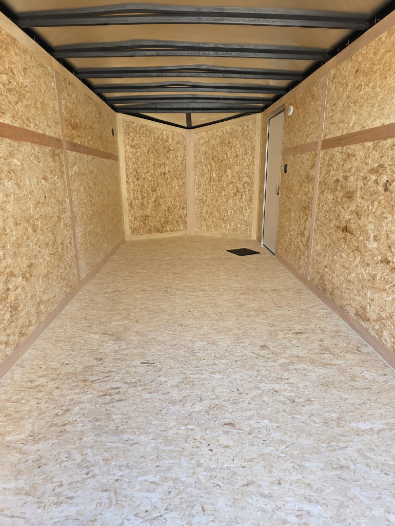 New 2026 US Cargo 7X16 TANDEM AXLE 6' TALL RAMP DOOR 080 POLYCORE SCREWLESS Cargo / Enclosed Trailer