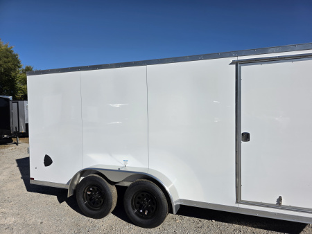 New 2026 US Cargo 7X16 TANDEM AXLE 6' TALL RAMP DOOR 080 POLYCORE SCREWLESS Cargo / Enclosed Trailer