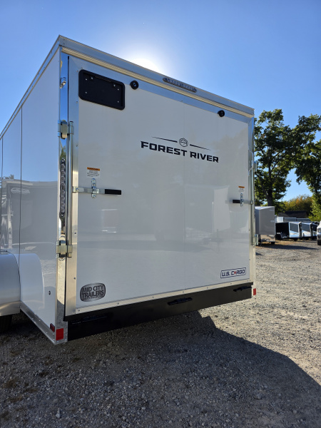 New 2026 US Cargo 7X16 TANDEM AXLE 6' TALL RAMP DOOR 080 POLYCORE SCREWLESS Cargo / Enclosed Trailer
