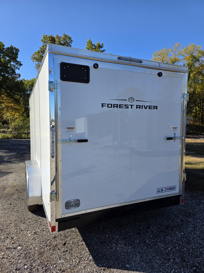 New 2026 US Cargo 7X16 TANDEM AXLE 6'6 TALL RAMP DOOR 080 POLYCORE SCREWLESS Cargo / Enclosed Trailer
