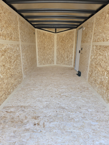 New 2026 US Cargo 7X16 TANDEM AXLE 6'6 TALL RAMP DOOR 080 POLYCORE SCREWLESS Cargo / Enclosed Trailer