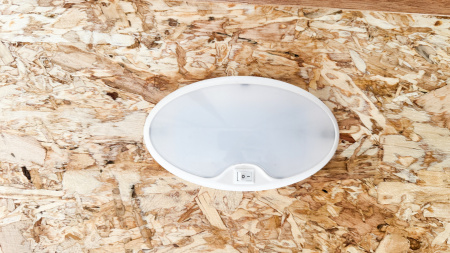 New US Cargo 7.5x12 Enclosed Trailer - Rear ramp door