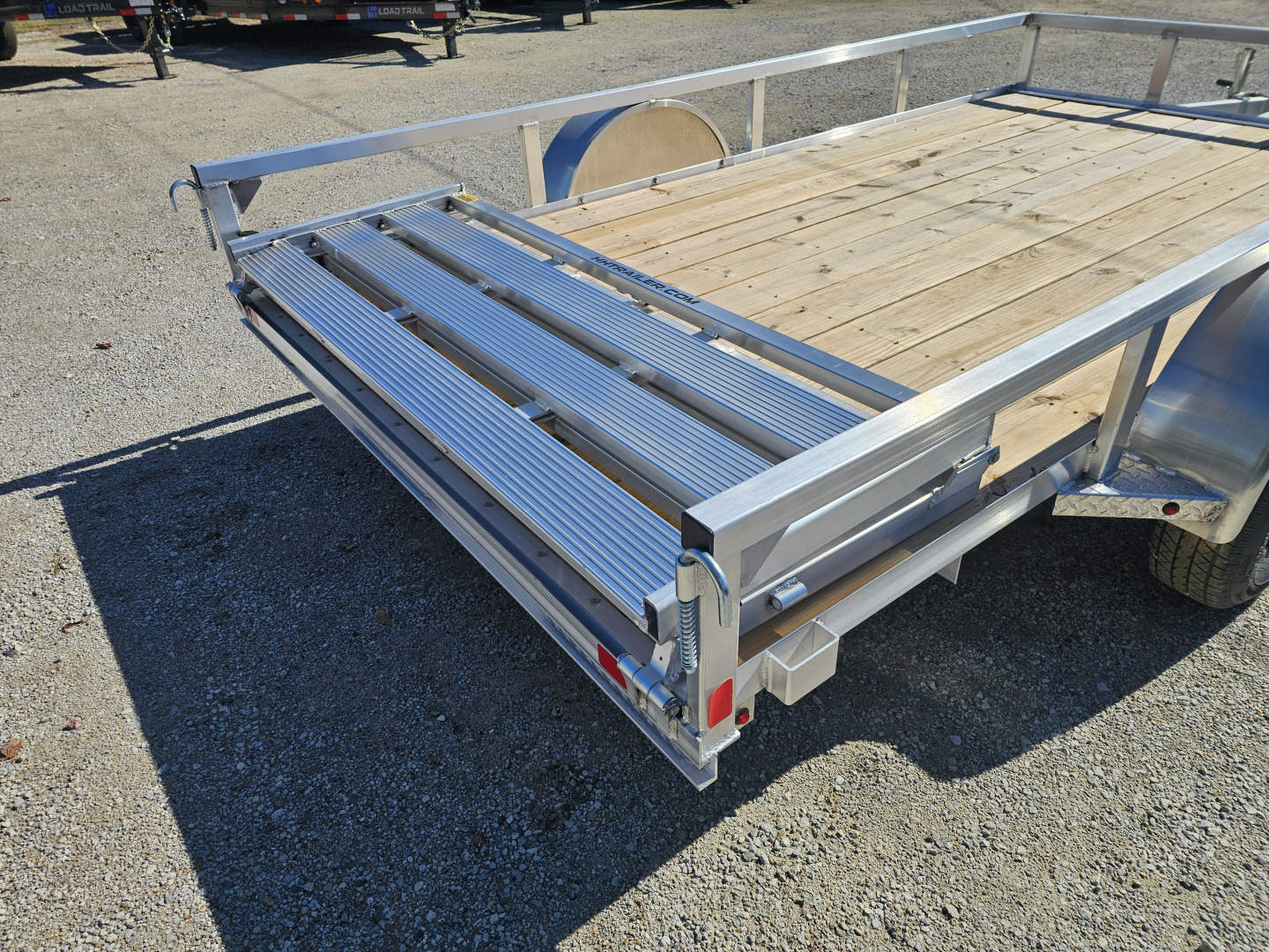 New 2026 H&H Trailers ALUMINUM 76" X12' RAIL SIDE UTILITY TRAILER Utility Trailer