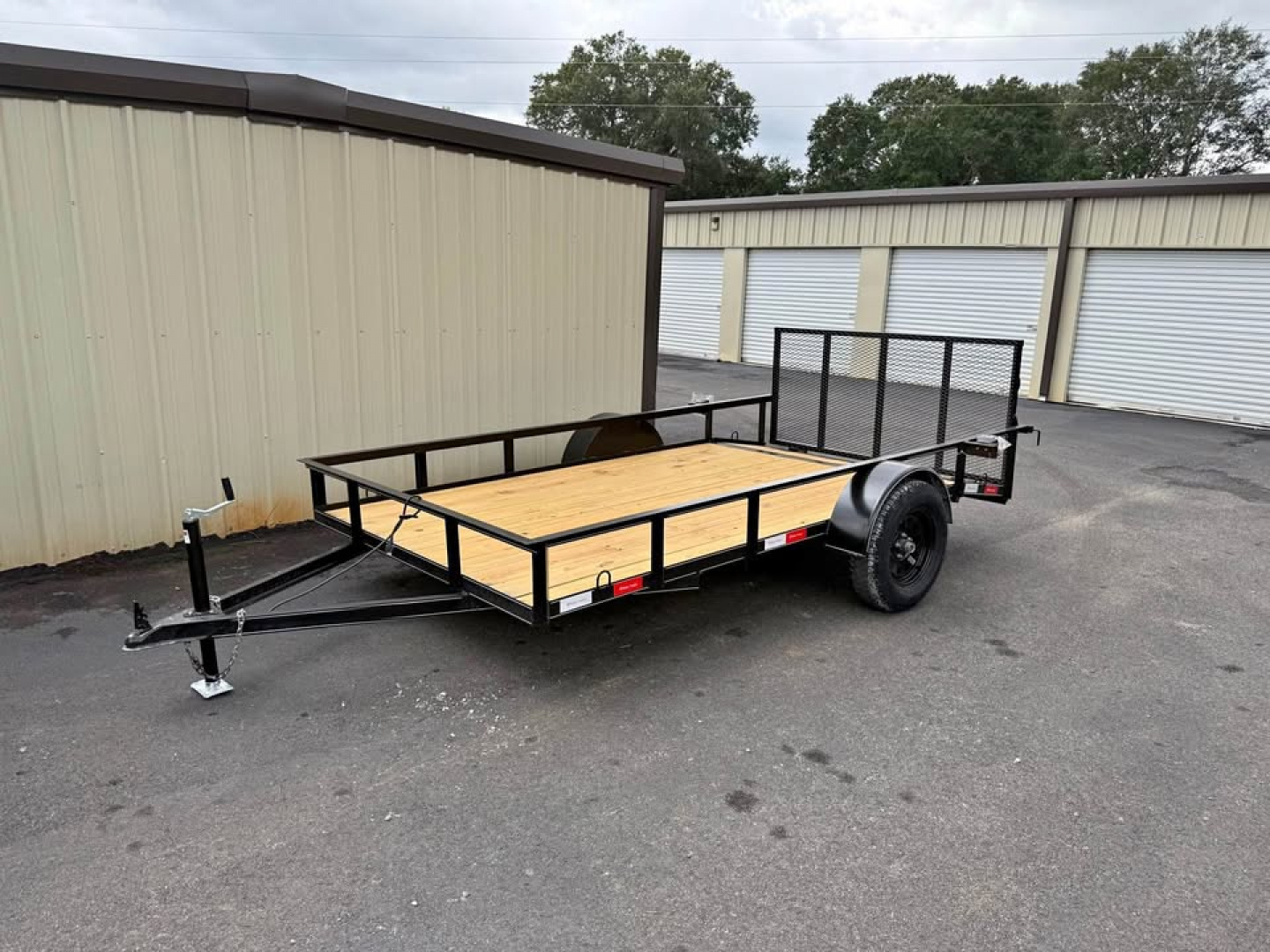 New 2025 Oak Ridge 77x12SA Utility Trailer