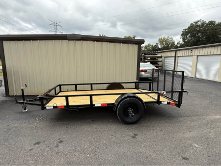 New 2025 Oak Ridge 77x12SA Utility Trailer