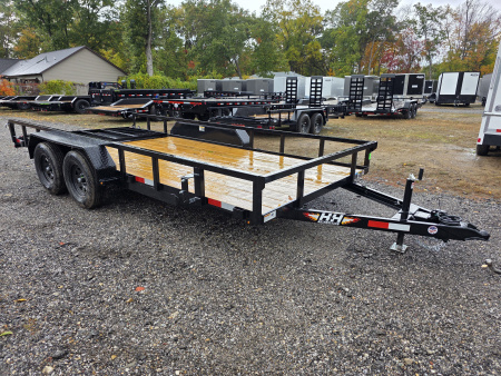 New 2026 H&H Trailers 82X16 RAIL SIDE UTILITY TRAILER 7K GVWR Utility Trailer