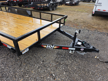New 2026 H&H Trailers 82X16 RAIL SIDE UTILITY TRAILER 7K GVWR Utility Trailer