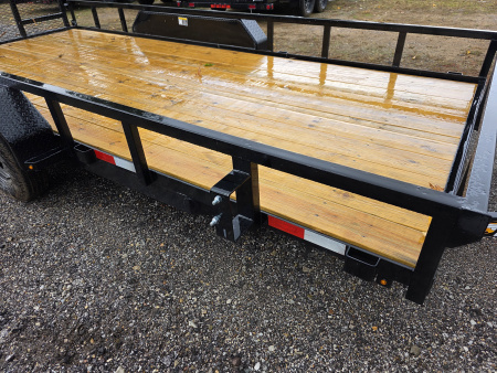 New 2026 H&H Trailers 82X16 RAIL SIDE UTILITY TRAILER 7K GVWR Utility Trailer