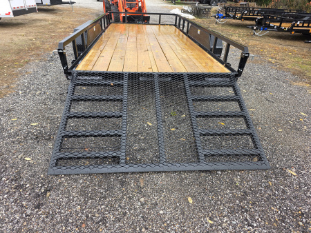 New 2026 H&H Trailers 82X16 RAIL SIDE UTILITY TRAILER 7K GVWR Utility Trailer