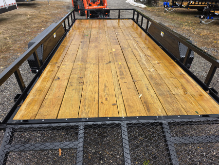 New 2026 H&H Trailers 82X16 RAIL SIDE UTILITY TRAILER 7K GVWR Utility Trailer