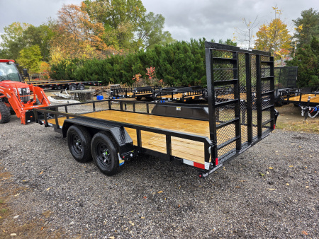 New 2026 H&H Trailers 82X16 RAIL SIDE UTILITY TRAILER 7K GVWR Utility Trailer