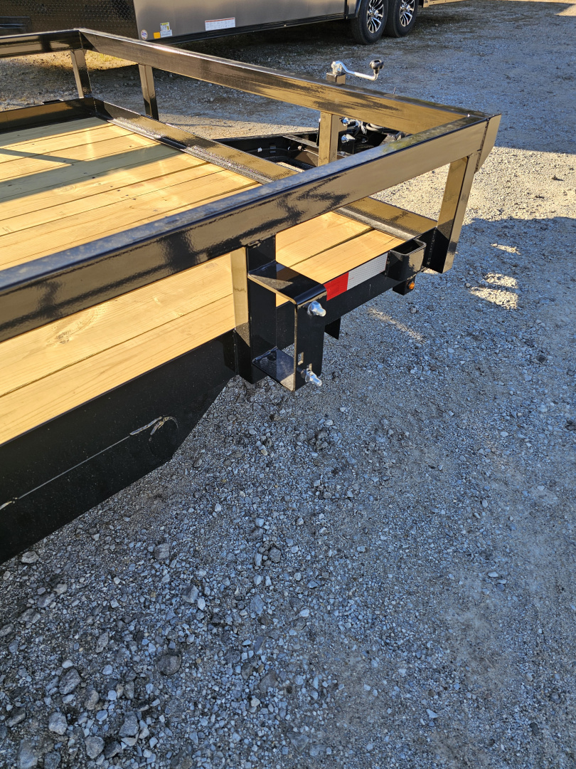 New 2026 H&H Trailers 82X18 HEAVY DUTY RAIL SIDE UTILITY TRAILER 10K GVWR Utility Trailer