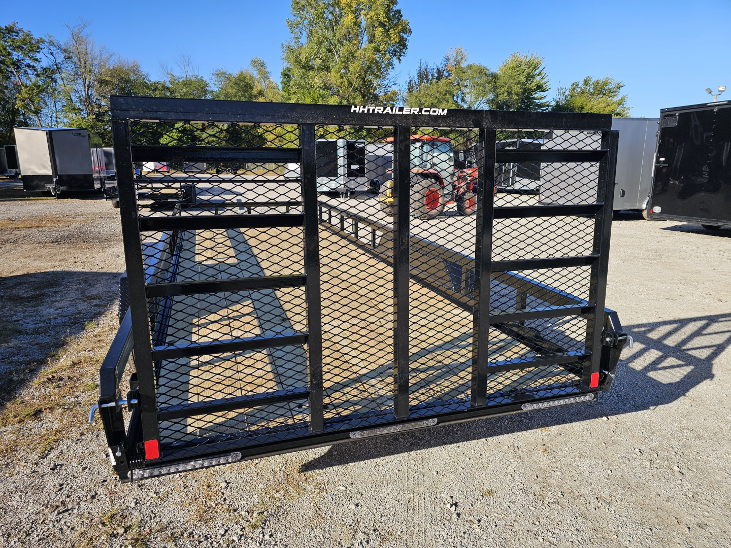 New 2026 H&H Trailers 82X20 HEAVY DUTY RAIL SIDE UTILITY TRAILER 10K GVWR Utility Trailer