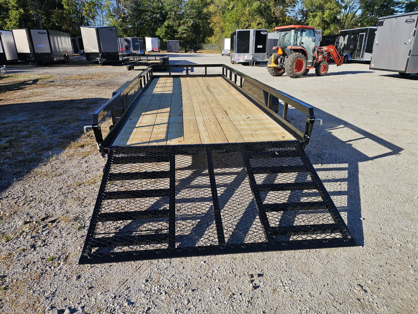 New 2026 H&H Trailers 82X20 HEAVY DUTY RAIL SIDE UTILITY TRAILER 10K GVWR Utility Trailer