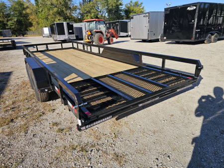 New 2026 H&H Trailers 82X20 HEAVY DUTY RAIL SIDE UTILITY TRAILER 10K GVWR Utility Trailer