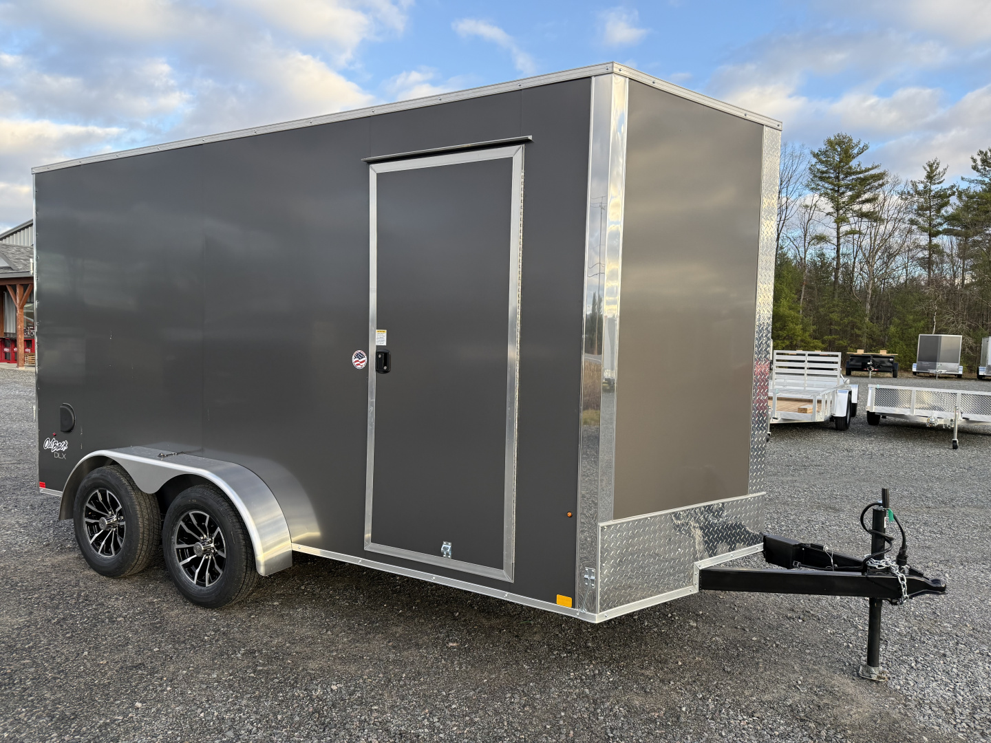 New 2026 Pace American 7 X 14 OUTBACK DLX Cargo / Enclosed Trailer