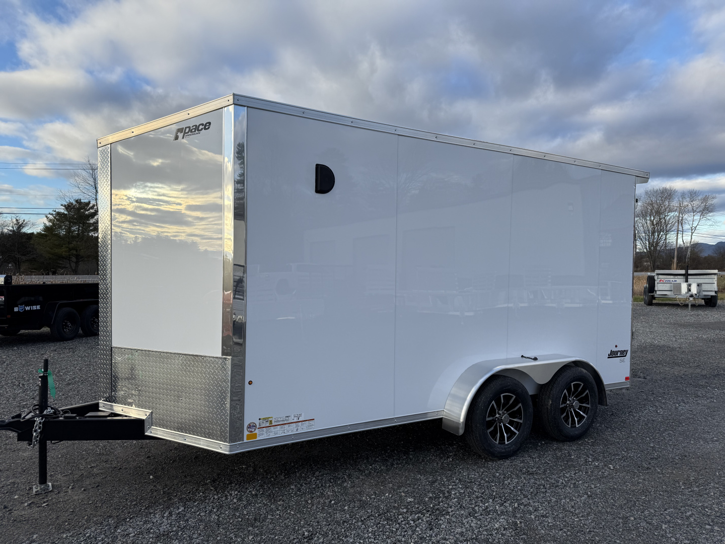 New 2026 Pace American 7 X 14 JOURNEY SE Cargo / Enclosed Trailer