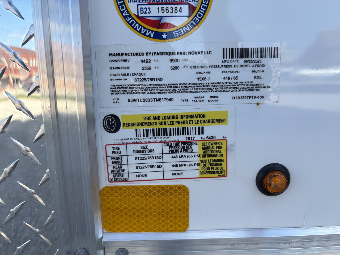 New 2026 H&H Trailers 8'5" x 20' 10K Cargo / Enclosed Trailer