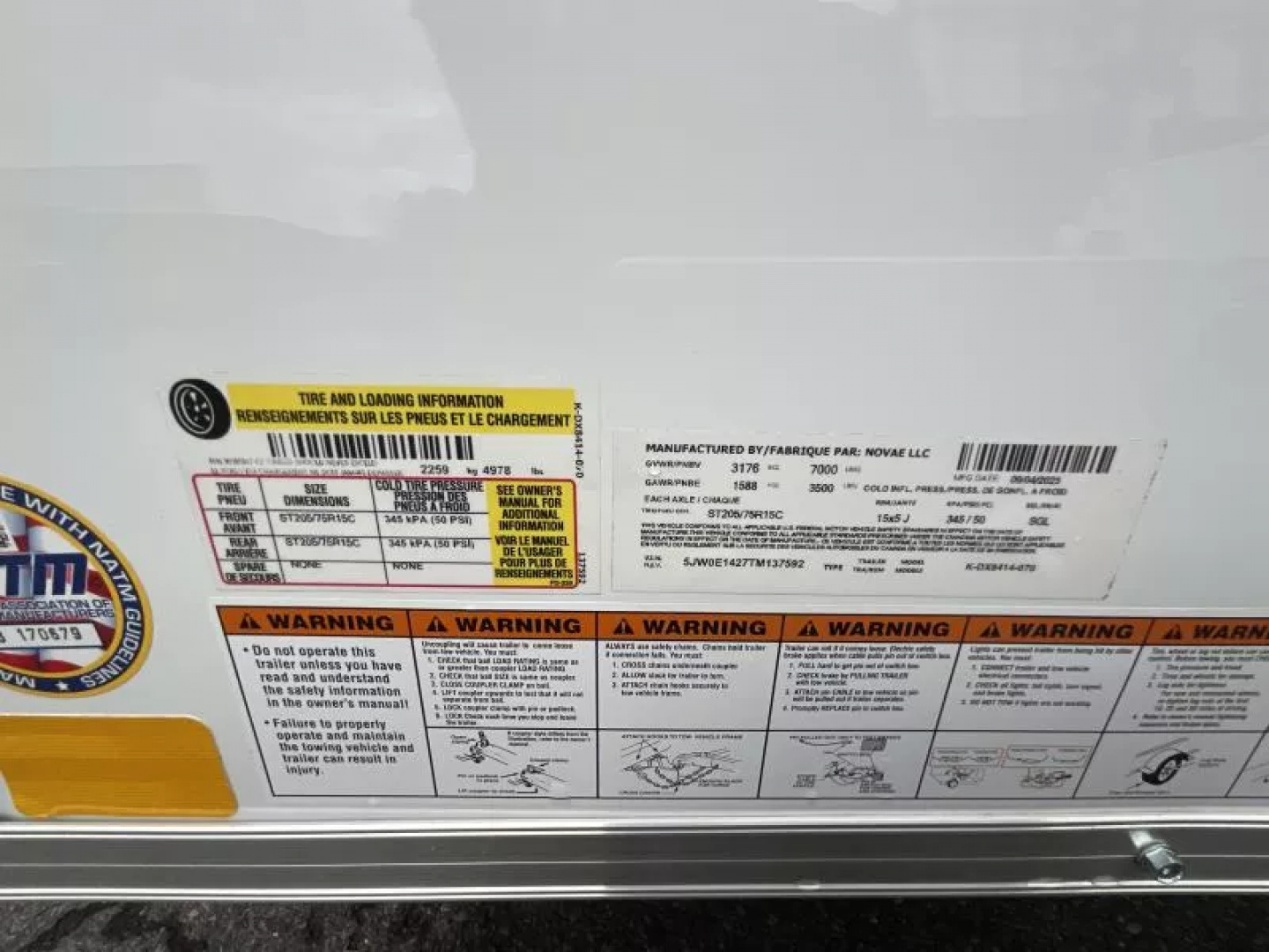 New 2026 Look Trailers 7X14 7K RAMP DOOR Cargo / Enclosed Trailer