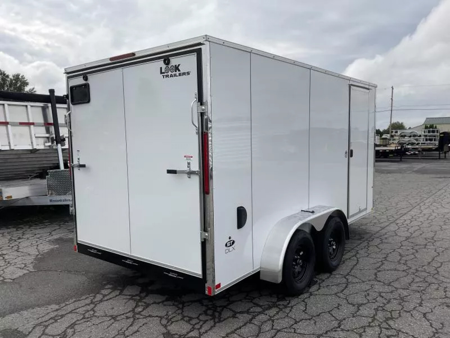 New 2026 Look Trailers 7X14 7K RAMP DOOR Cargo / Enclosed Trailer
