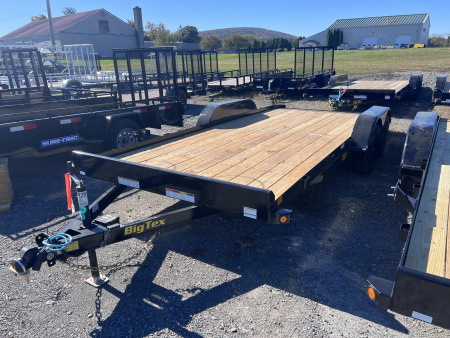 New 2026 Big Tex Trailers 7X18 7K Car Hauler